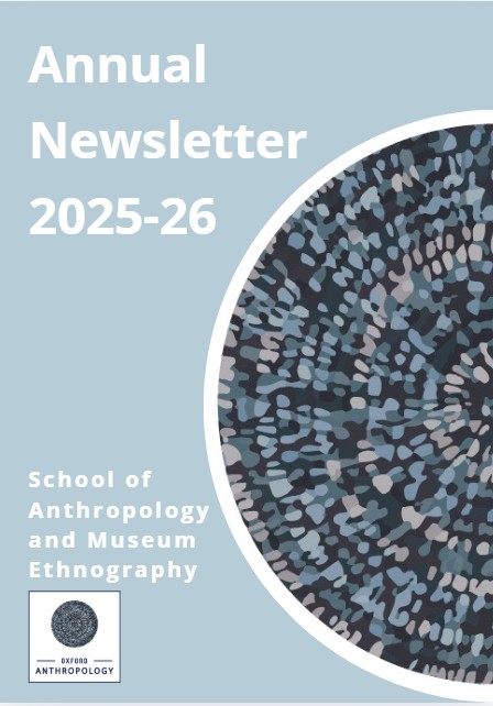 cover of the annual newsletter with school logo