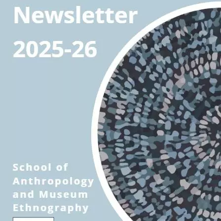 cover of the annual newsletter with school logo