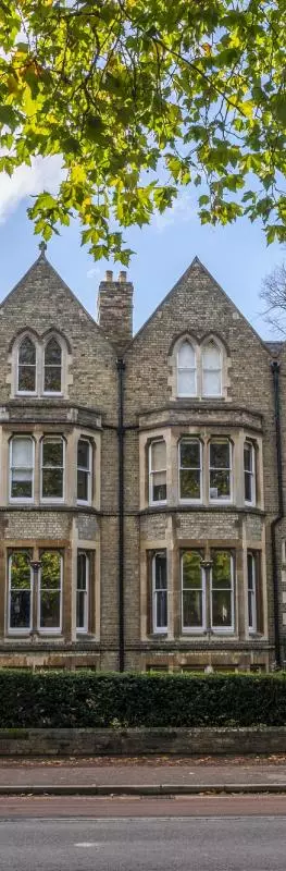 Two large victorian semi detached houses that are now the home of ISCA and SAME