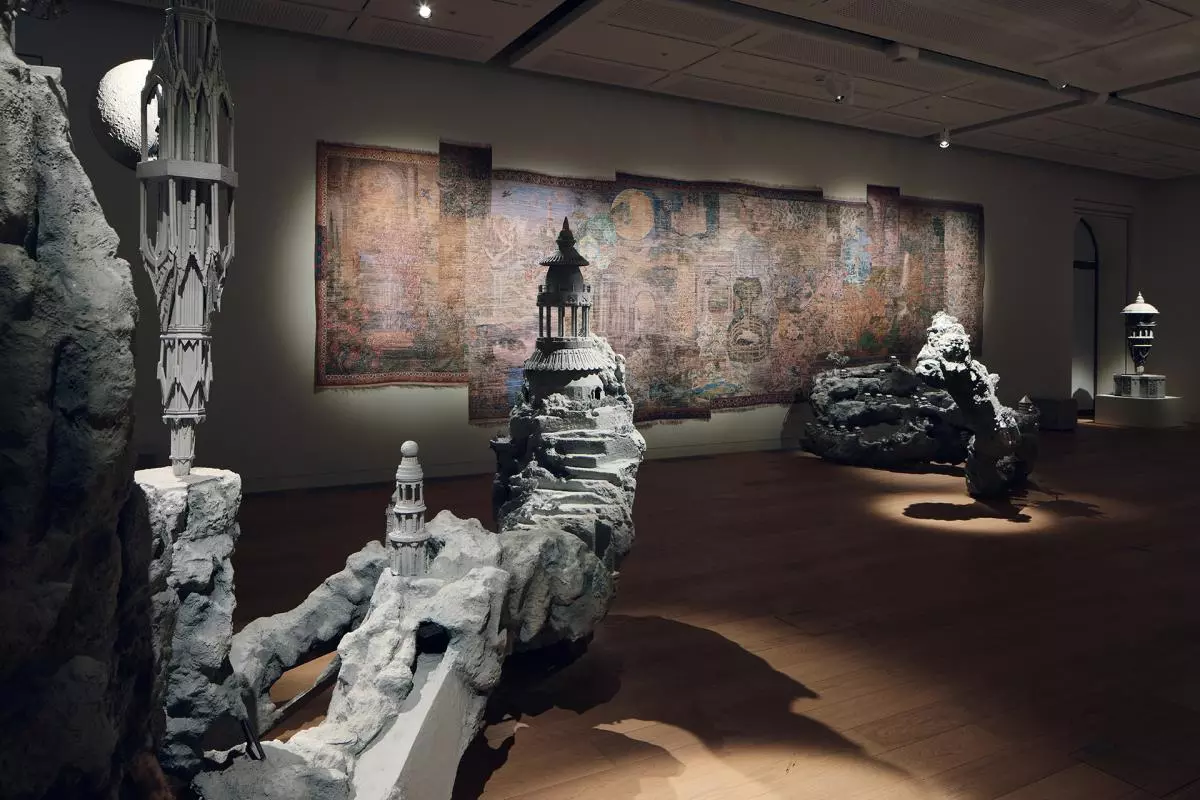a view of the exhibition